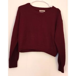 Maroon sweater